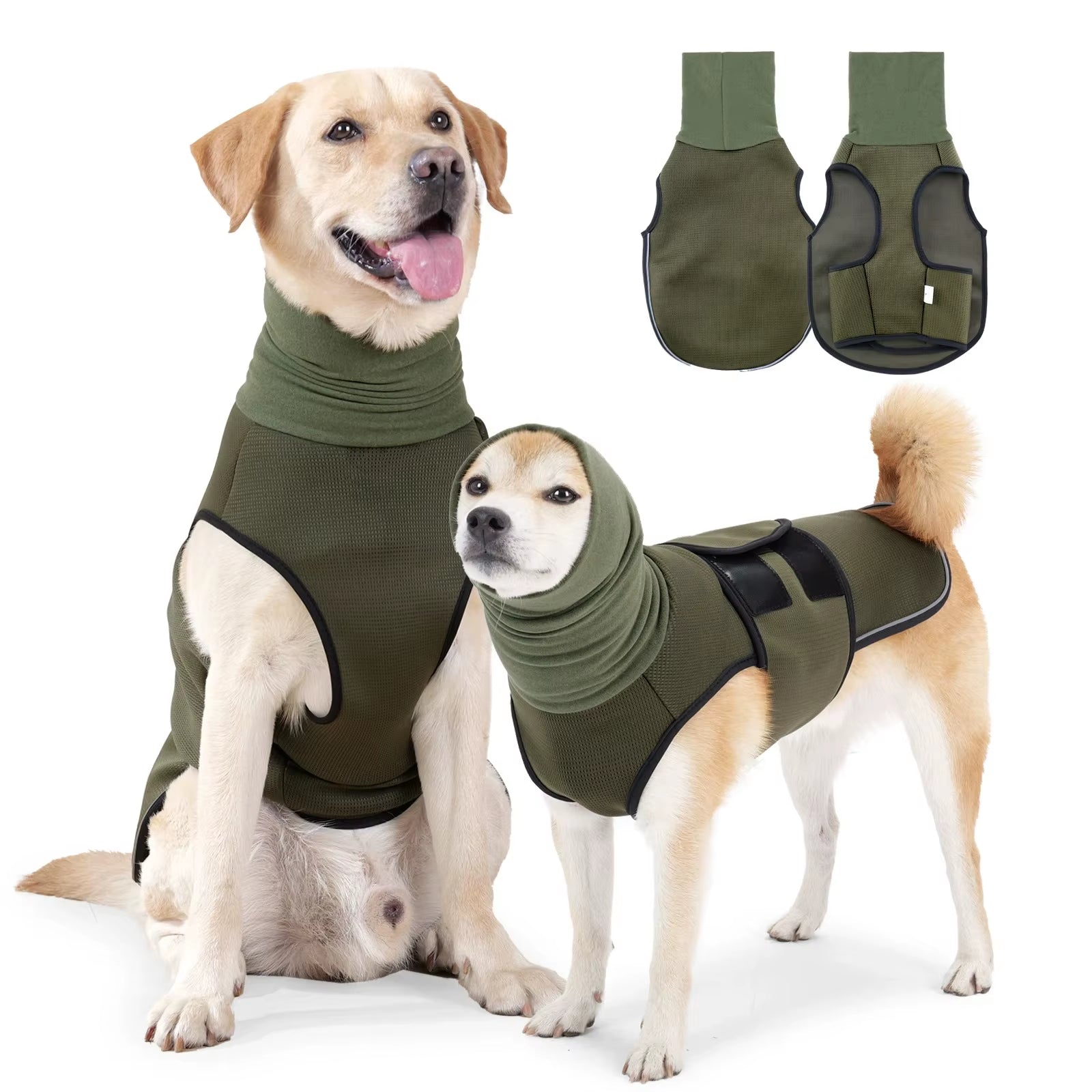 Cozy and Stylish Dog Coat for All Seasons - Perfect Winter Sweatshirt for Medium and Small Dogs, Including Yorkies and Chihuahuas!